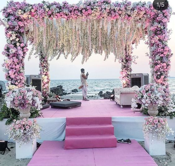 These Floral Wedding Mandap Decors Are Goals Cherishx Guides