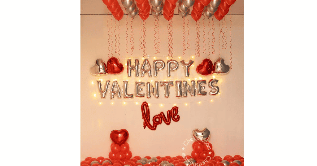 Valentine's day decorations for your partner 