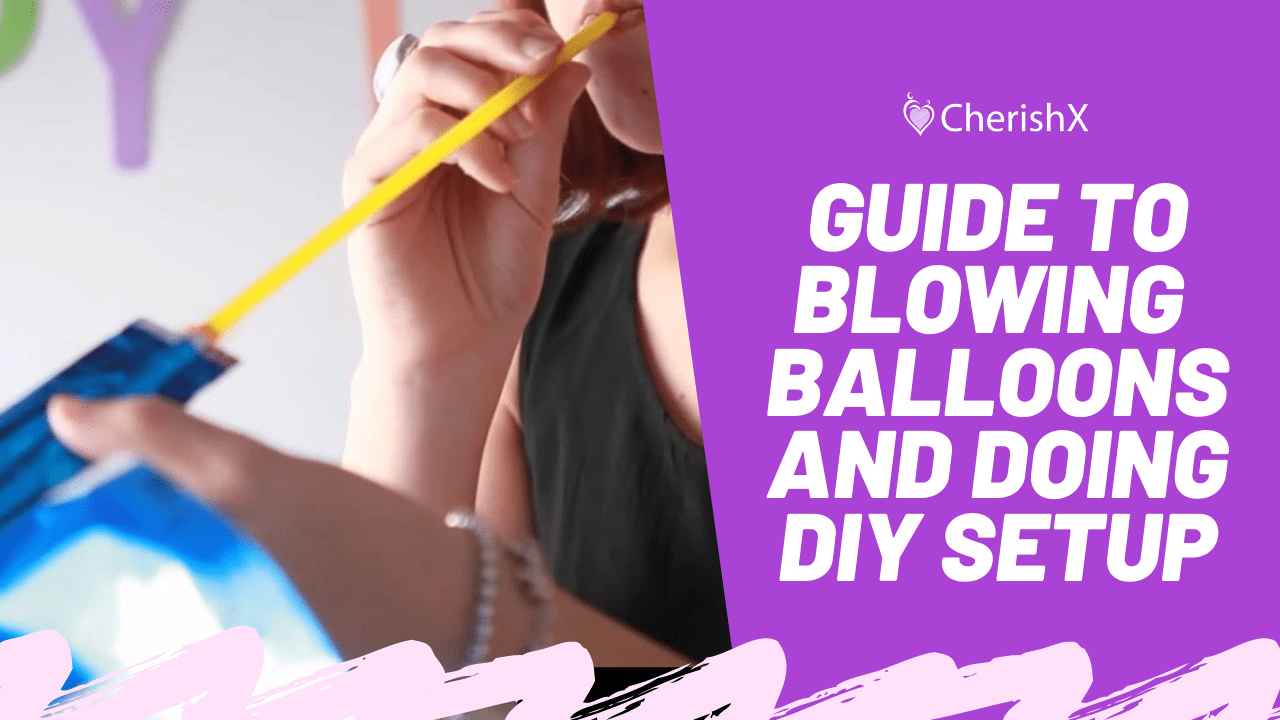 How to Inflate / Deflate your Balloons and Setup your DIY Balloon Decorations