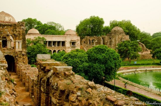 hauz khas village as one of the places to go on valentine's day