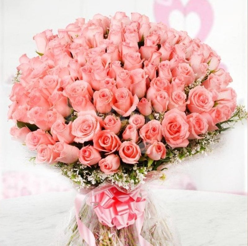 Pink Roses for one of the most romantic flowers to give