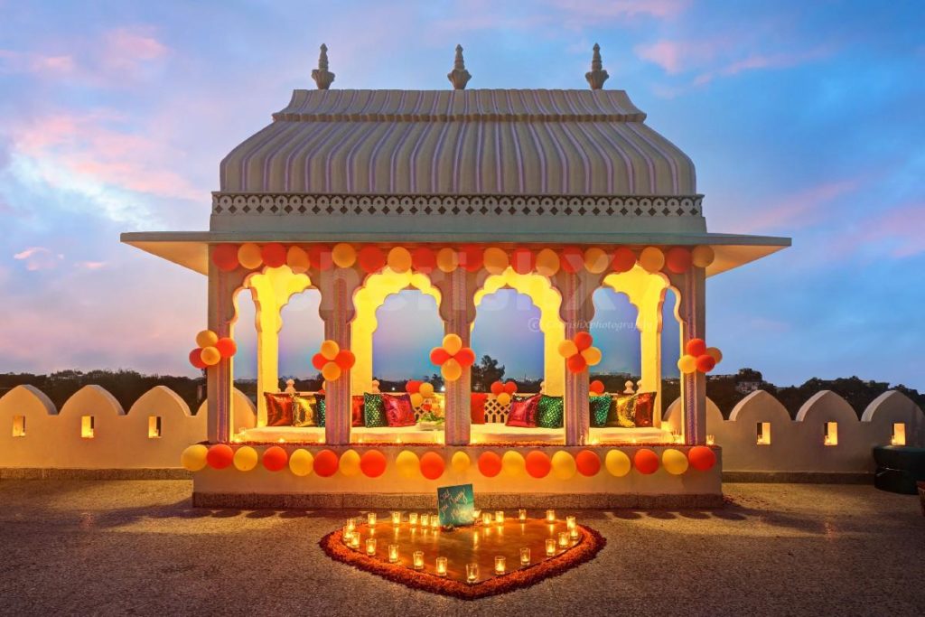one of the best Places to go on a Date this Valentine's Day 2024 in Jaipur- alsisar heritage hotel