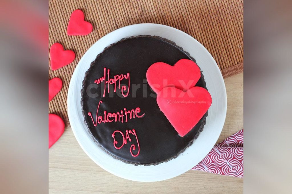 Valentine's day cake 