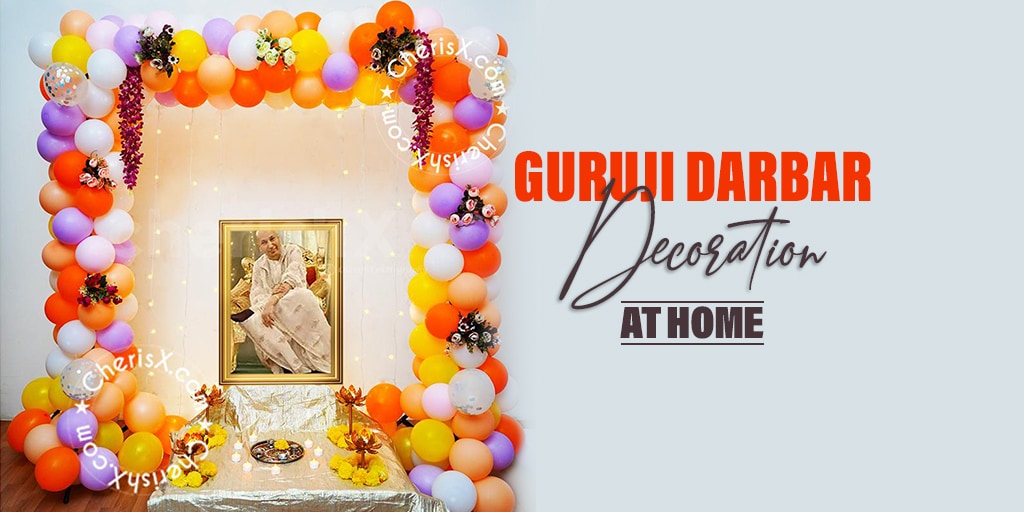 Guru Ji Birthday Flower and Balloon Decor in your city | Delhi NCR
