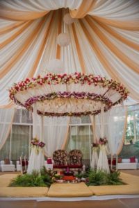 floral wedding decor