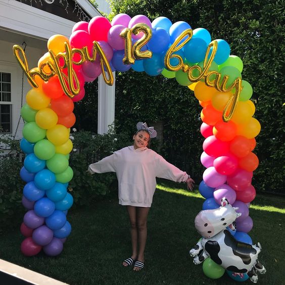 Multi Colored Balloon arch