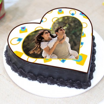 photo birthday cake idea