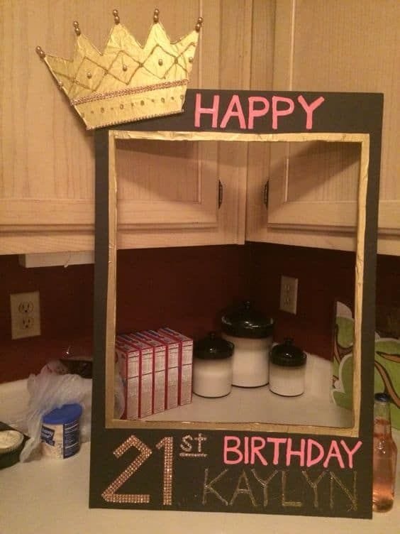 photo frame birthday decoration