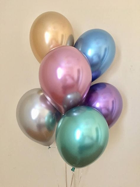 Chrome Balloons