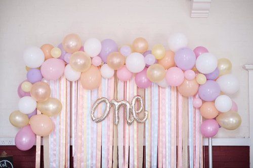 Rose gold birthday theme