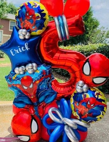 spiderman theme decoration