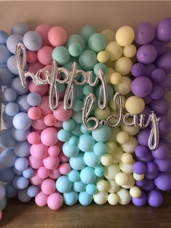 Balloon Wall Decor