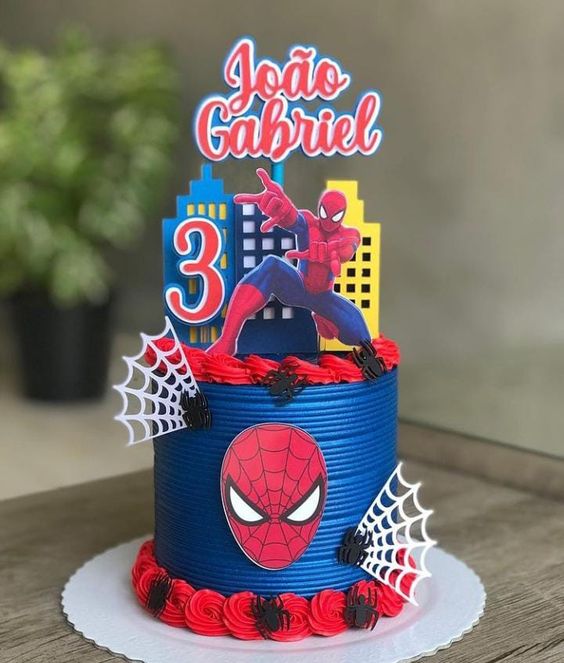 spiderman theme decoration