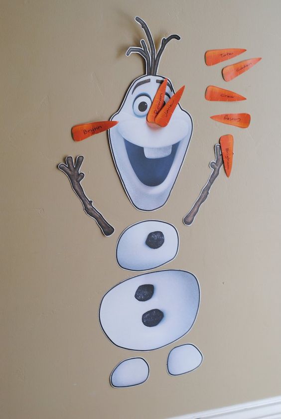 Disney Frozen theme birthday decoration