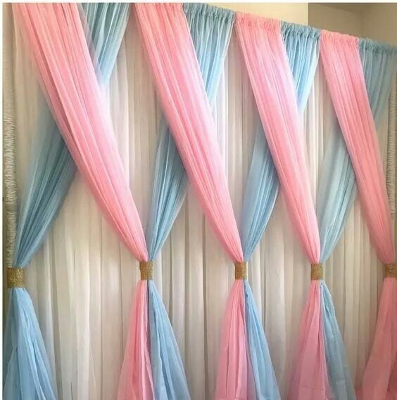 birthday curtains