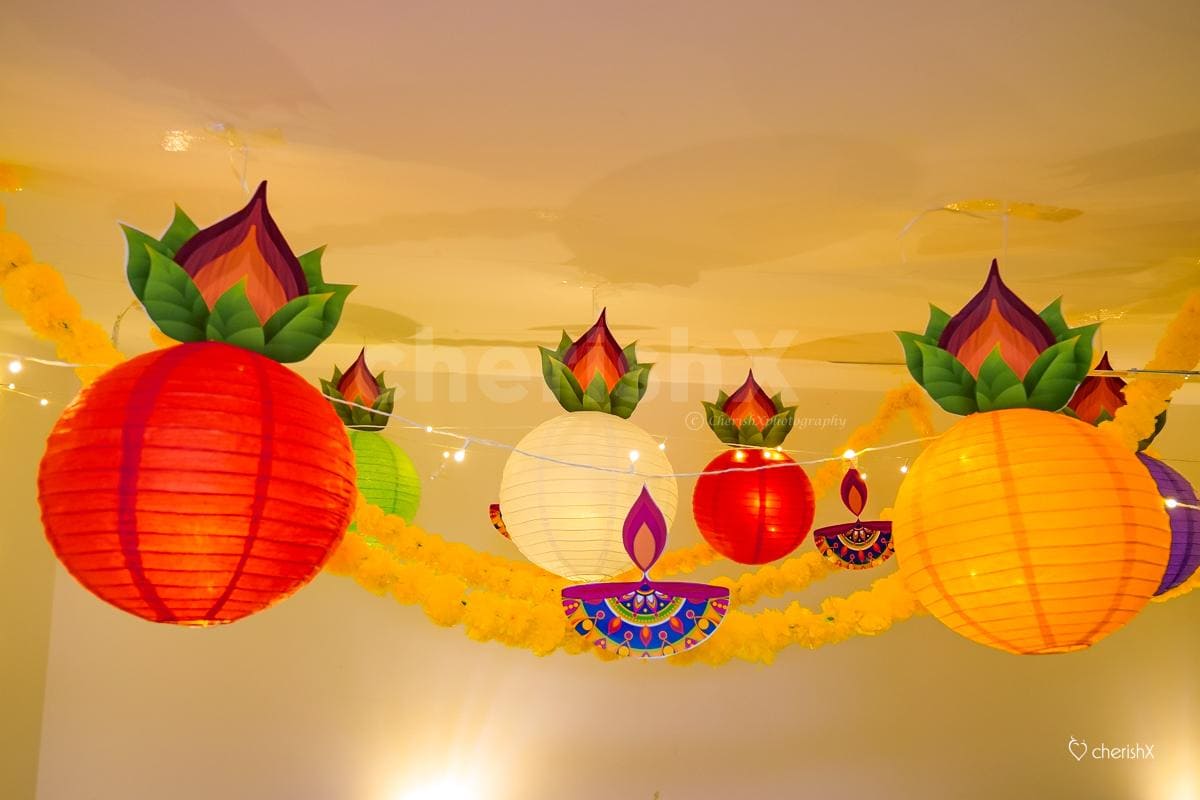 Diwali decoration in office