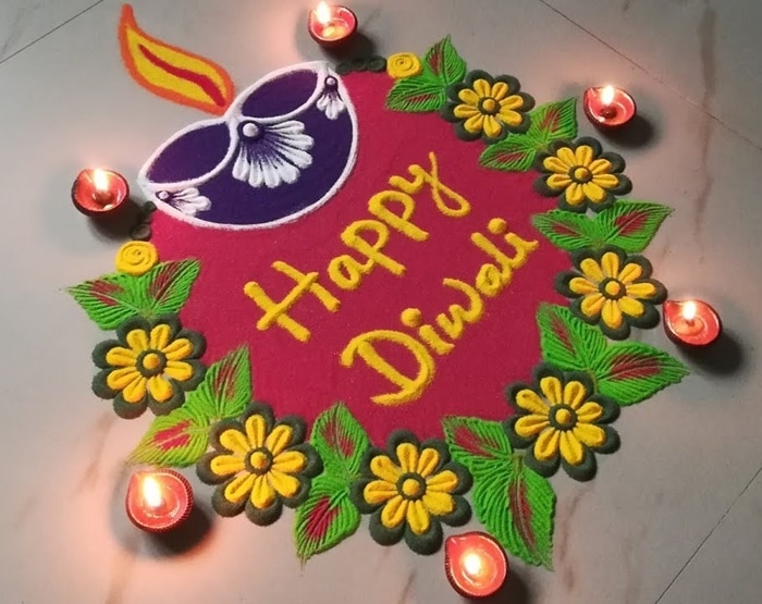 Diwali office decoration