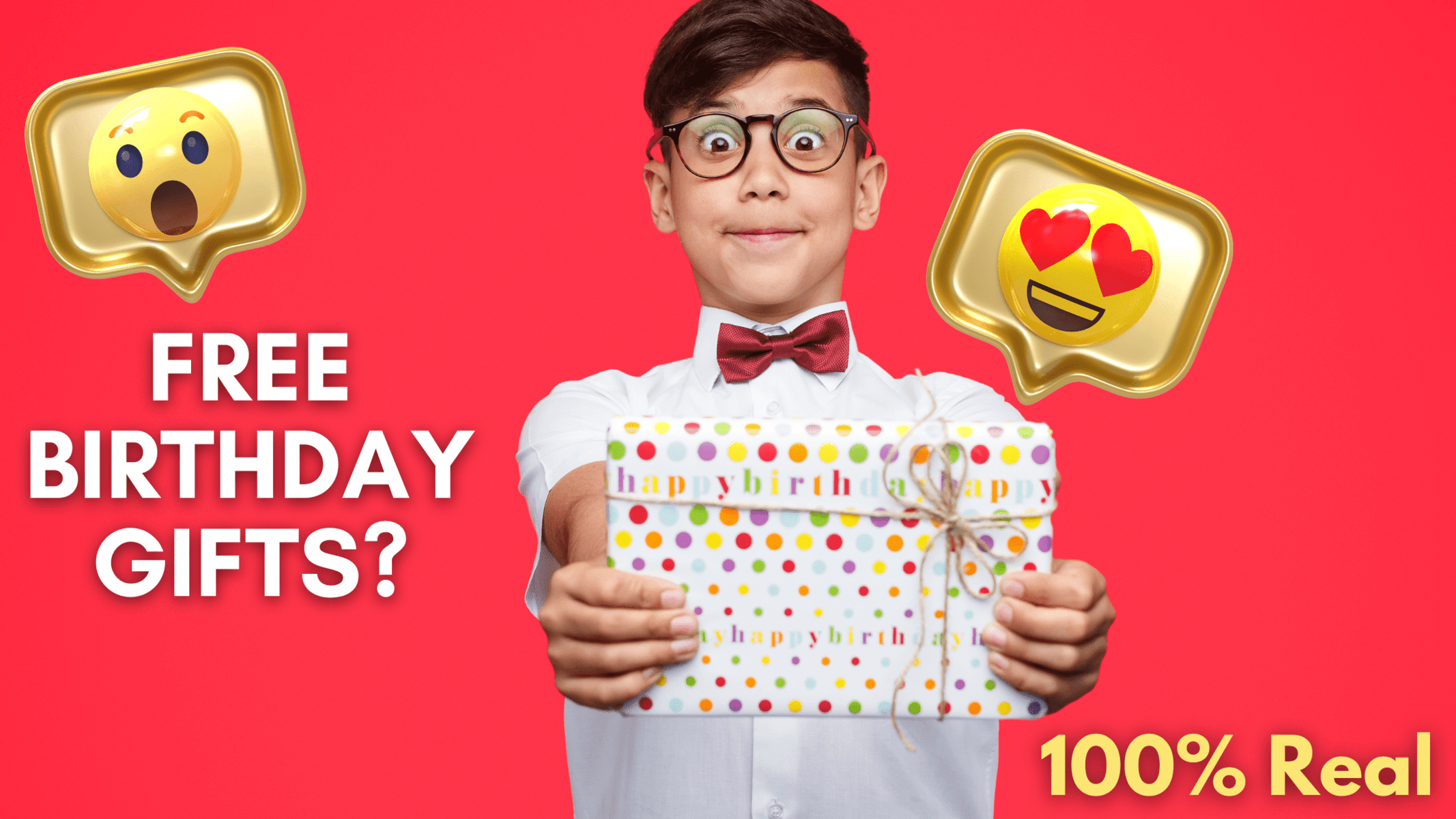 Here’s How to Get Free Birthday Gifts in India – 100% Real