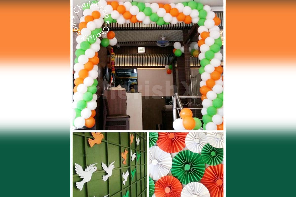 Republic day decoration