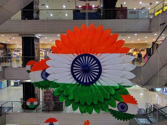 Republic day decoration