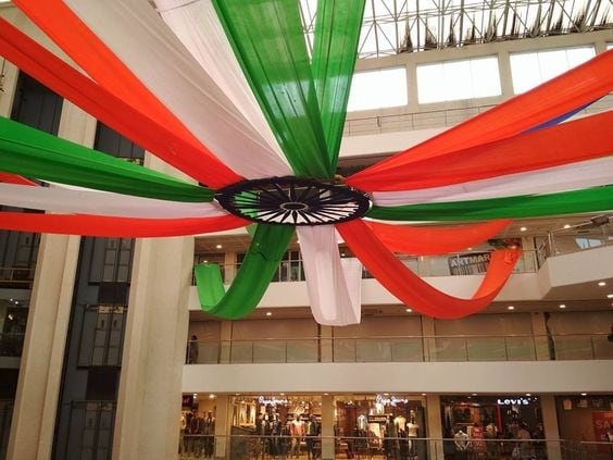 Republic day decoration