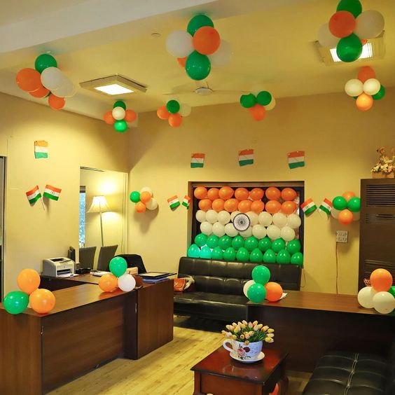 Republic day decoration