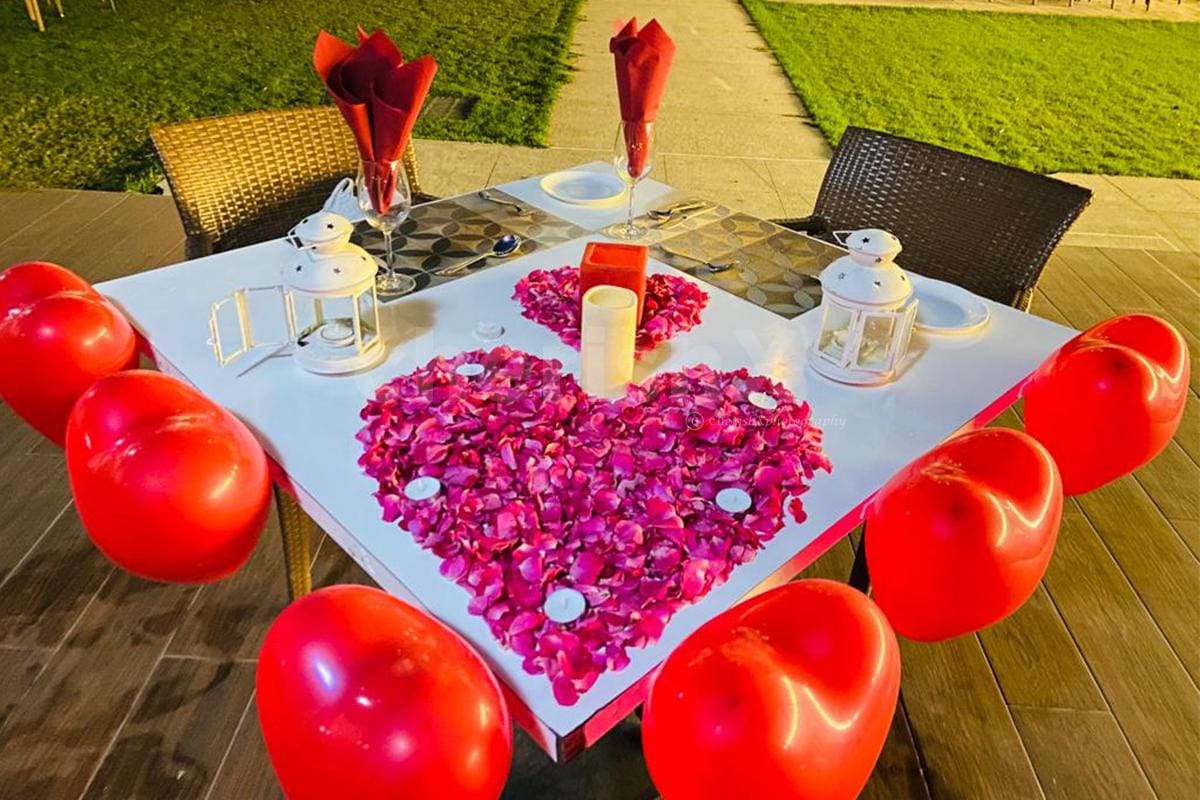 Candlelight dinner date ideas in Hyderabad