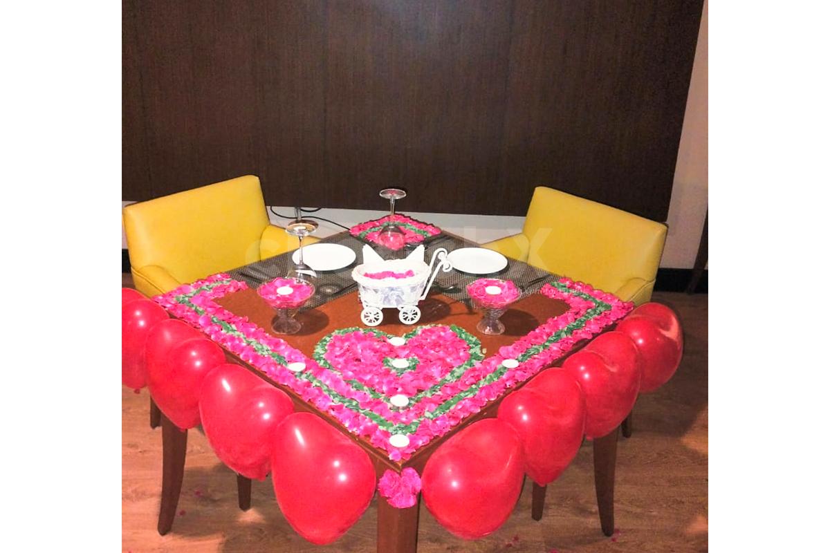 Candlelight dinner date ideas in Hyderabad