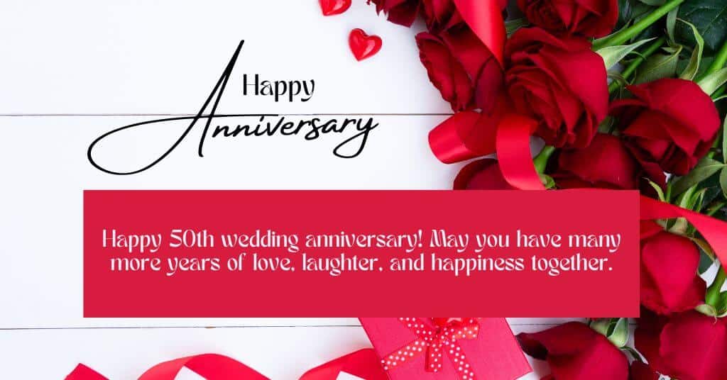 50th wedding anniversary wishes 