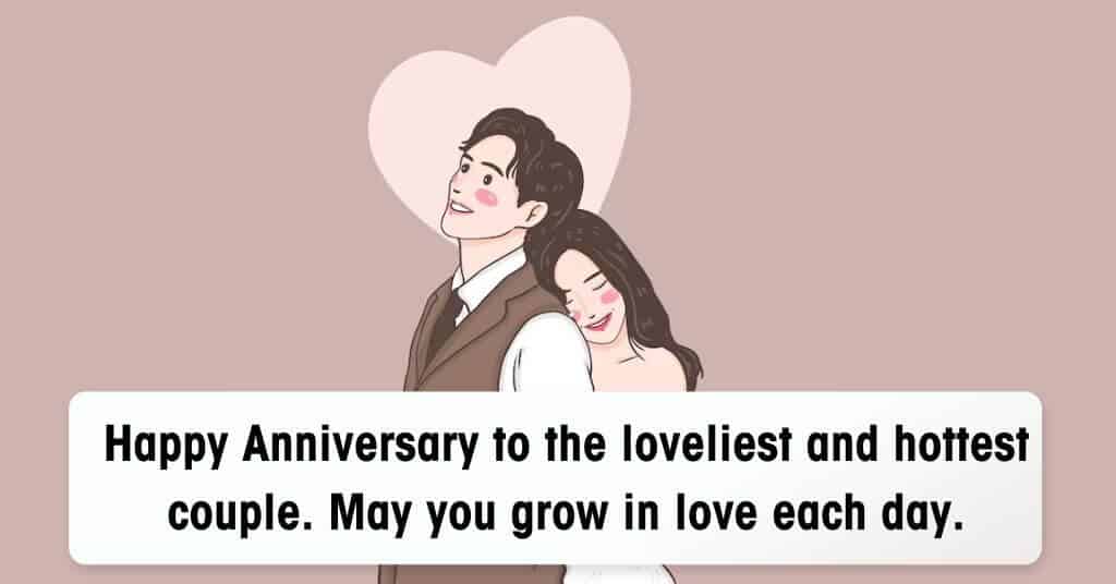 wedding anniversary wishes for friends 