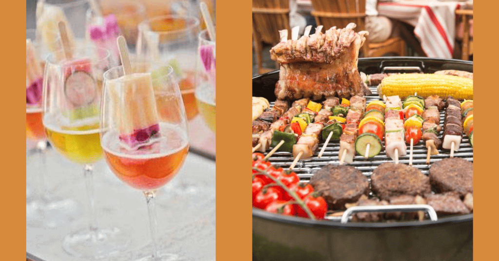 barbeque and ice-cream pop-up drinks