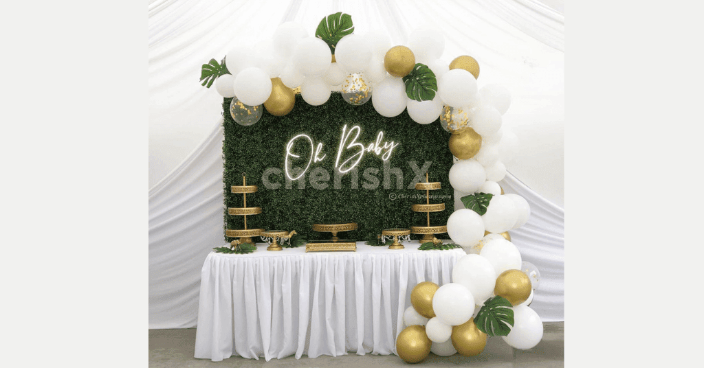 baby shower stage decoration 