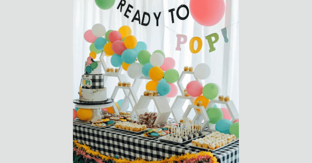 Sweet treats for the baby shower party 