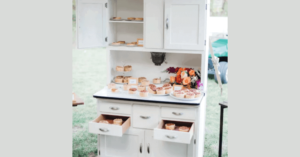 cabinet dessert display 