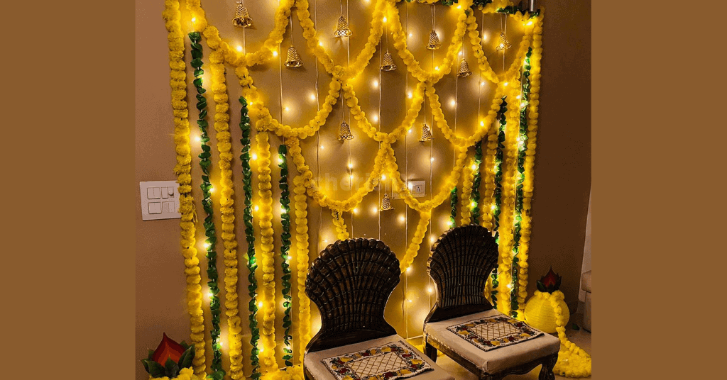 indoor mehendi decoration ideas