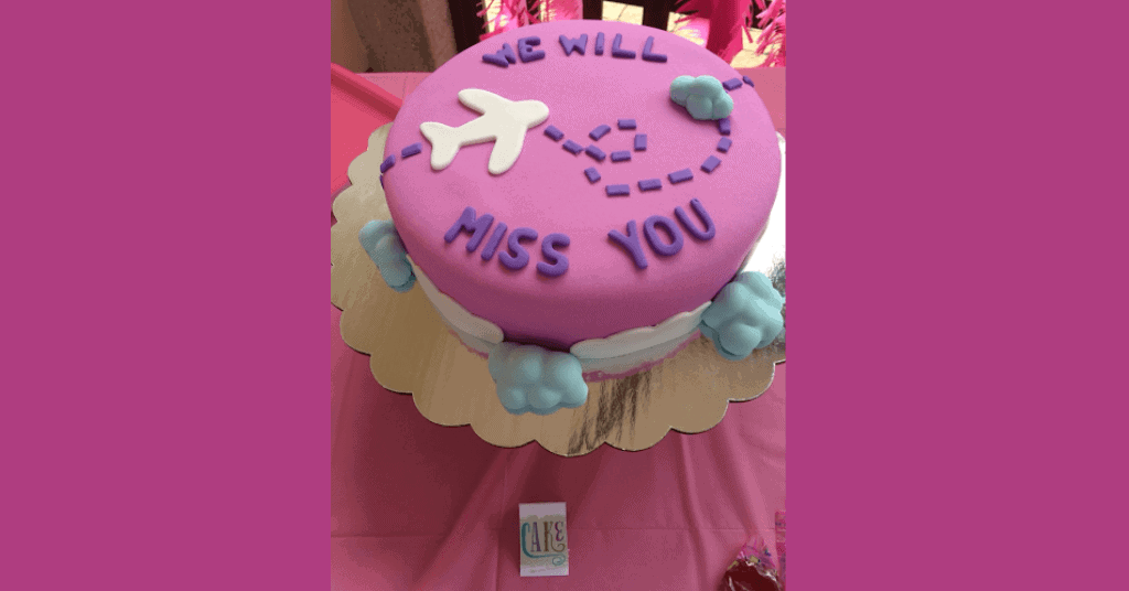 Farewell cake