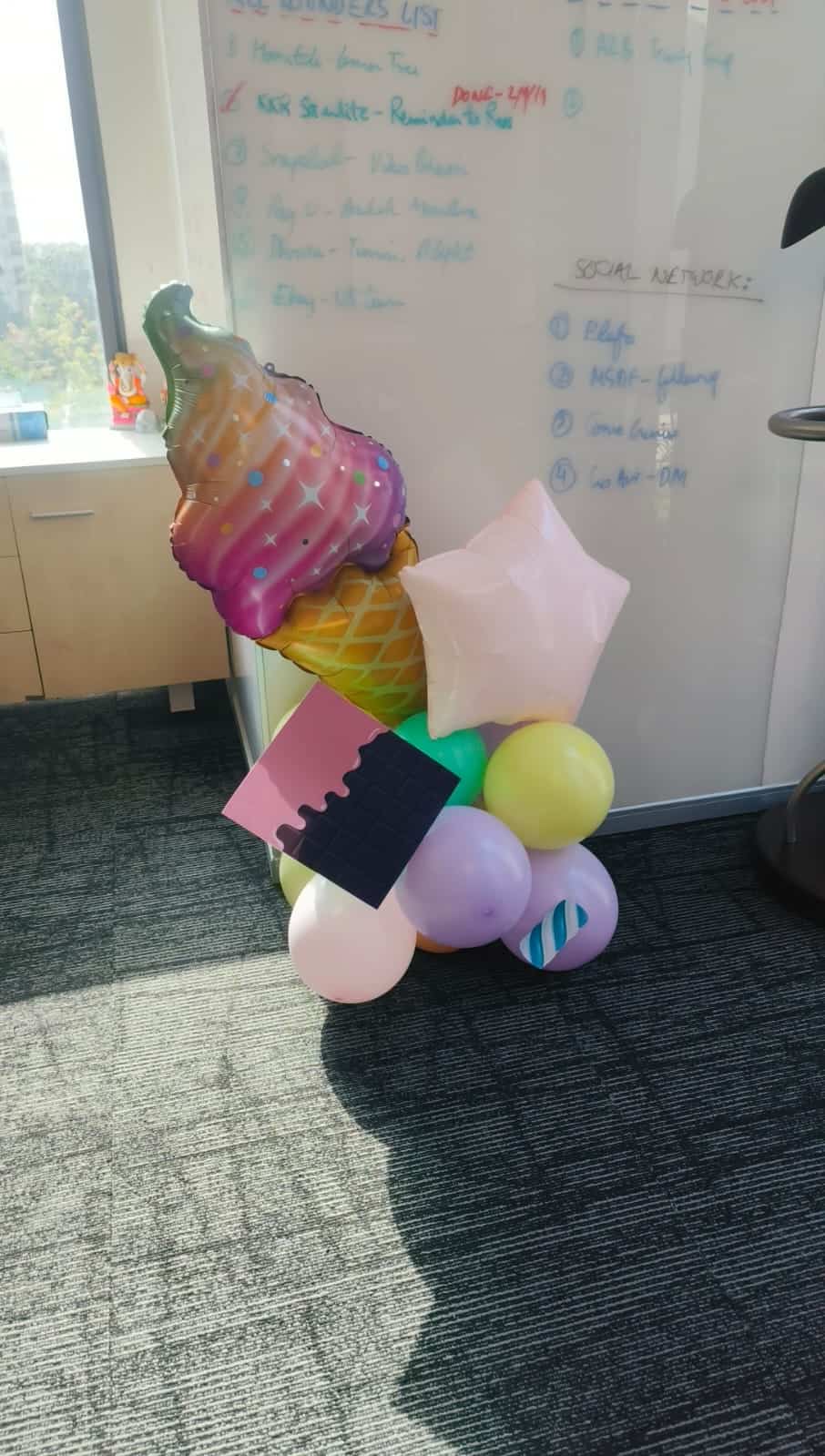  candyland foil balloon bunch for the kids corporate entertainment party 