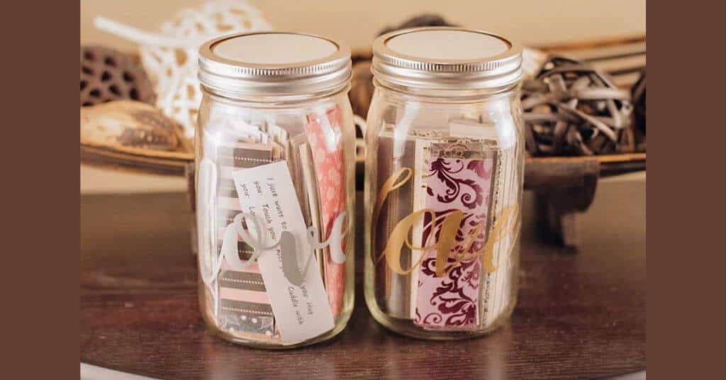 birthday jar notes| gift idea for husband 