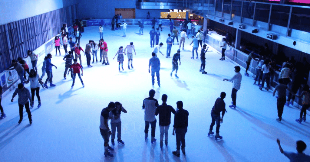 Ice Skating in Delhi for a fun weekend with friends 