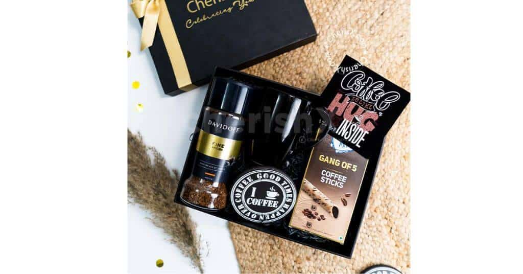 perfect gift hampers for husband who loves coffee