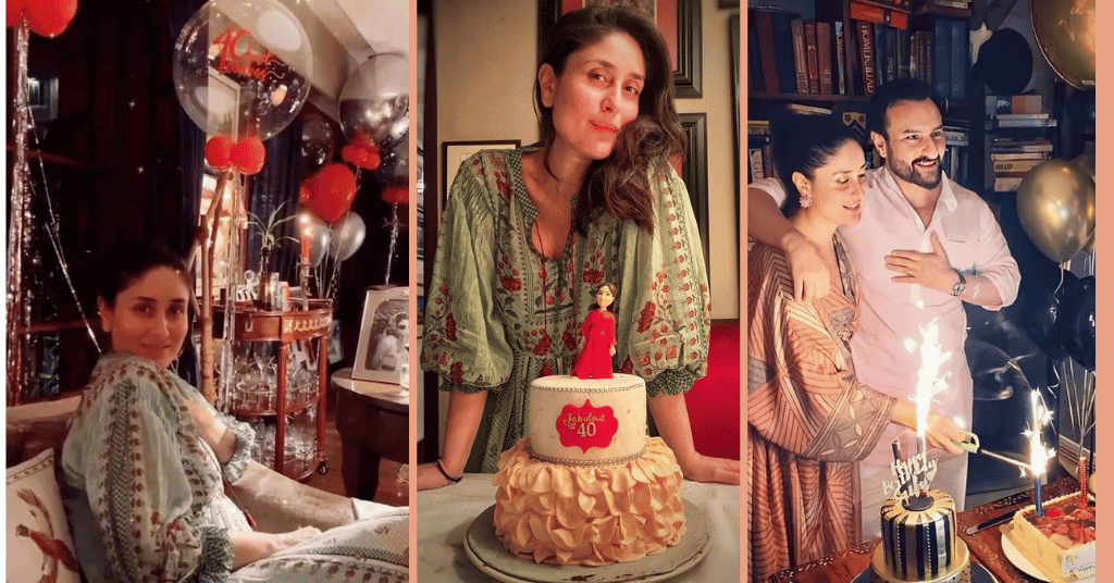 Kareena Kapoor's birthday decoration at home 