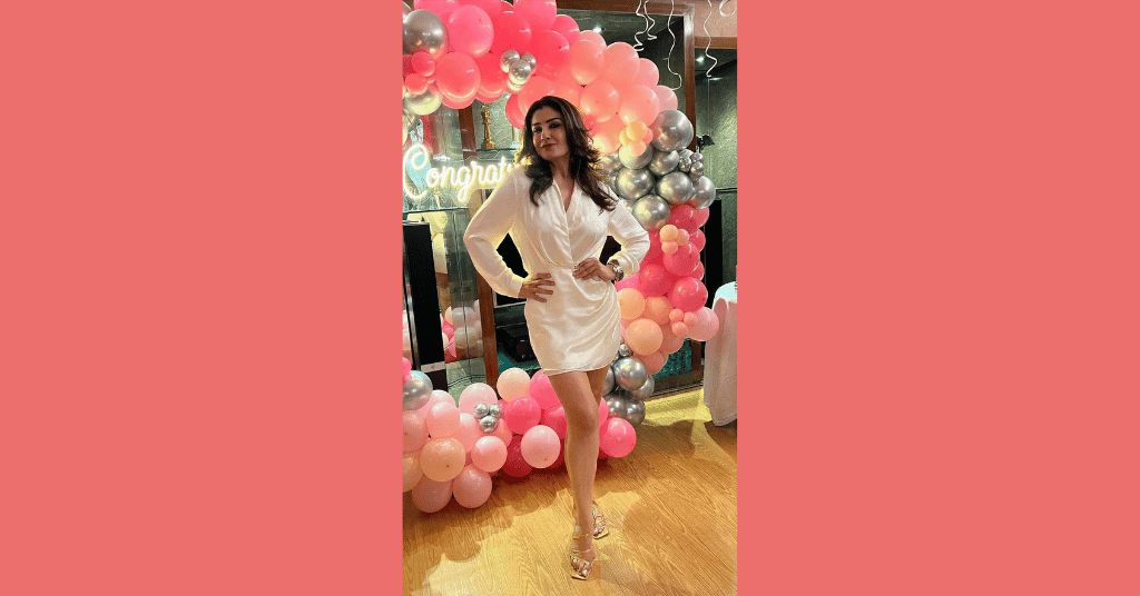pink balloon ring birthday backdrop 