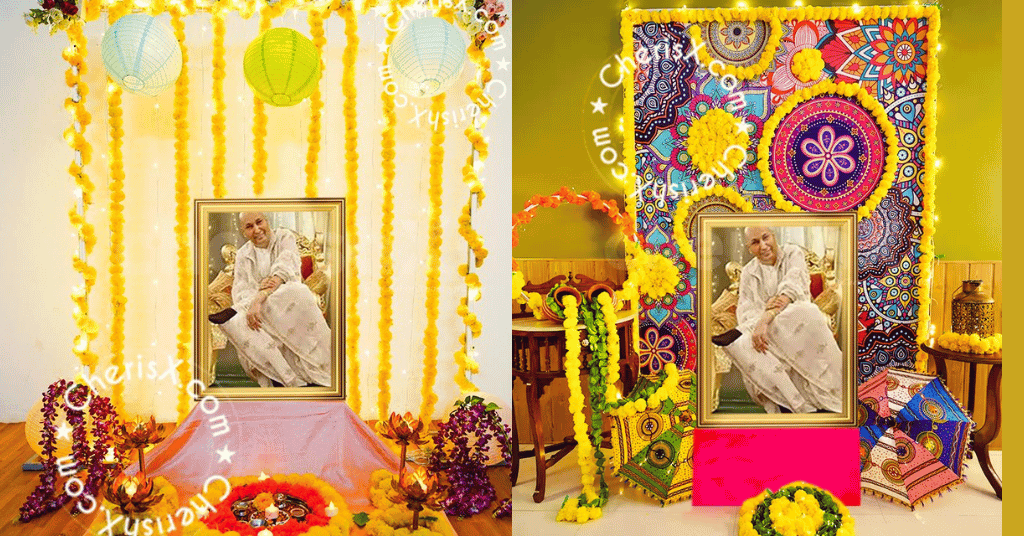 Guruji darbar decoration ideas