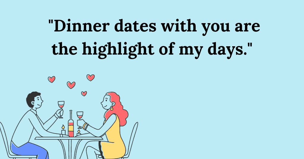Candle Light Dinner Quotes for Wife 