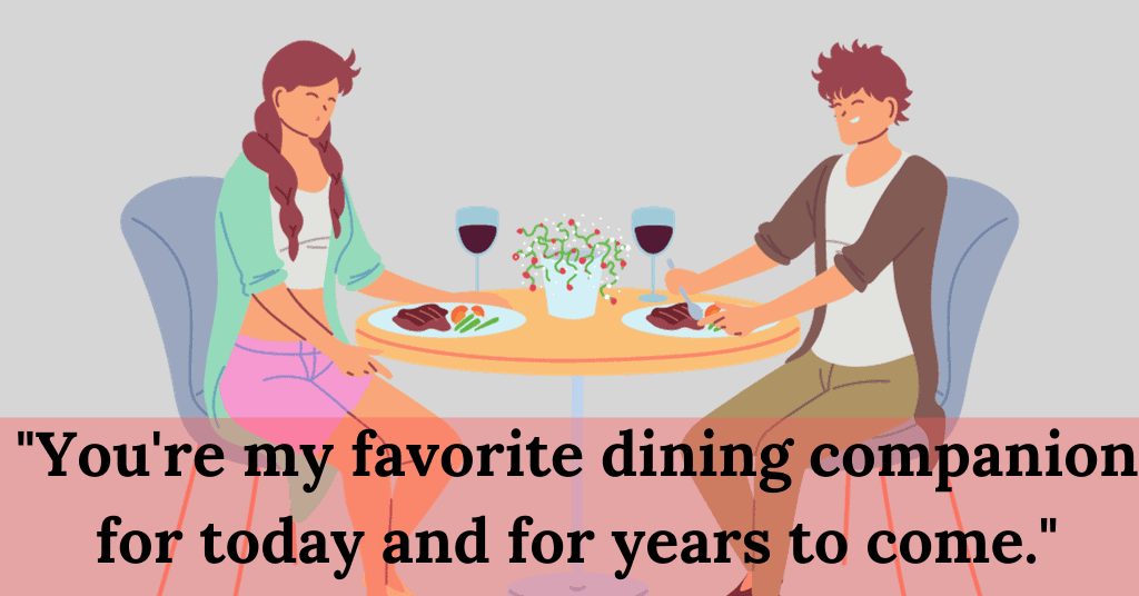 dinner date captions for wife 