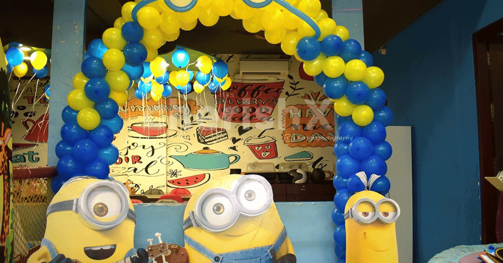 Minion Theme Birthday Decoration