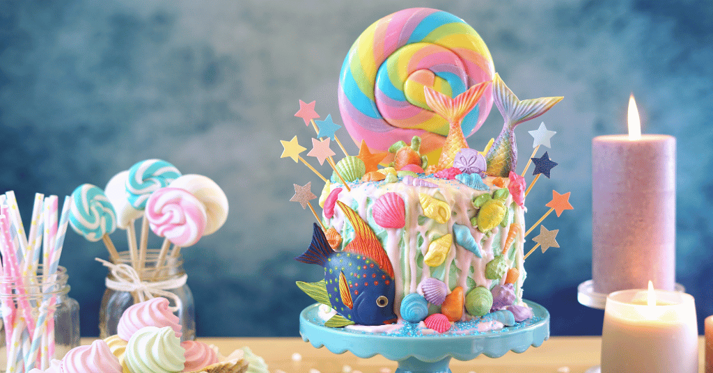 Candyland Theme Cake