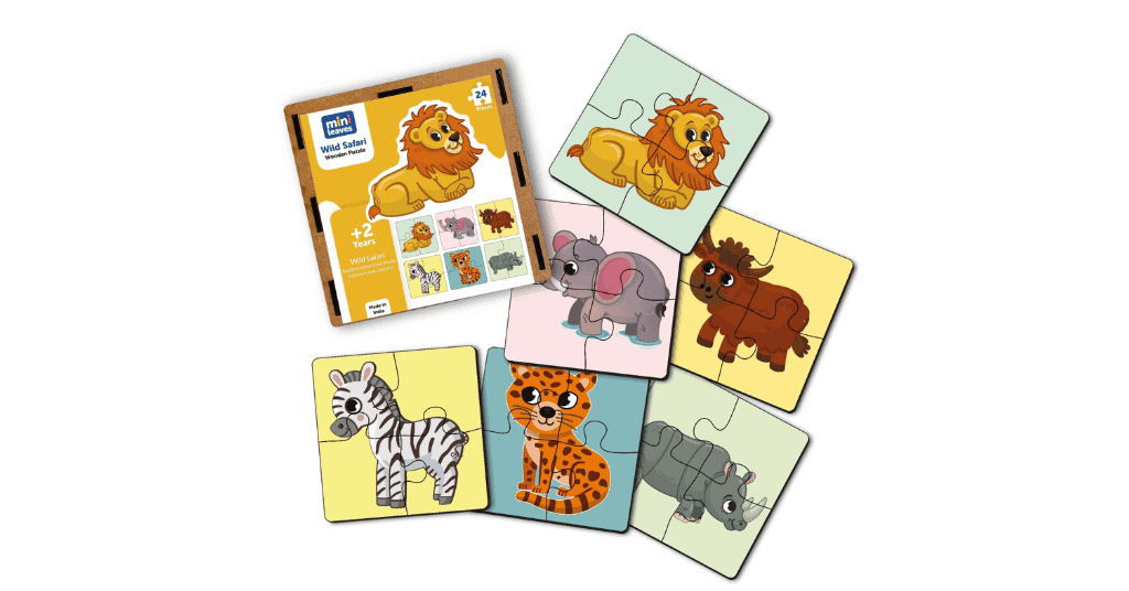 animal puzzle set for kid's 