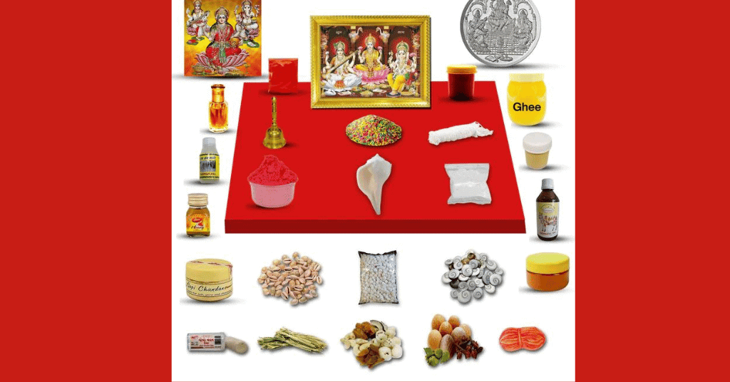 Diwali Pooja Samagri Items List 