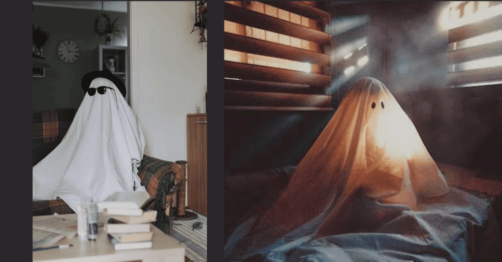 DIY Halloween Decorations For Room with ghosts 